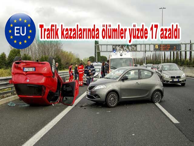 AB ülkelerindeki trafik kazalarında ölümler yüzde 17 azaldı