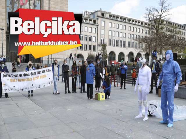 Belçika Hükümeti protesto edildi