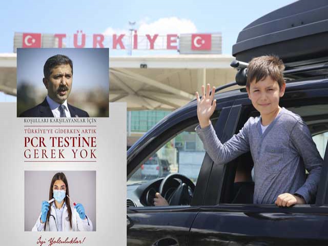 Aşısını olanlardan Türkiye'ye girerken PCR testi istenmeyecek