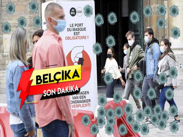 Belçika'da Kovid-19 vaka sayısı 1 milyona ulaştı