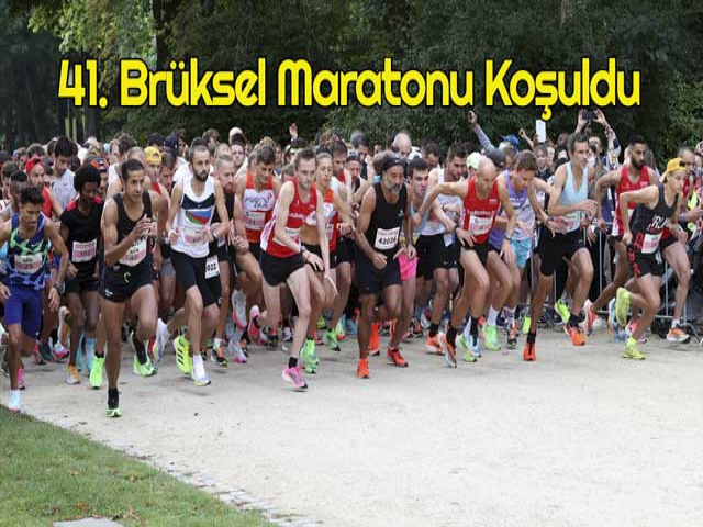 41. Brüksel Maratonu Koşuldu