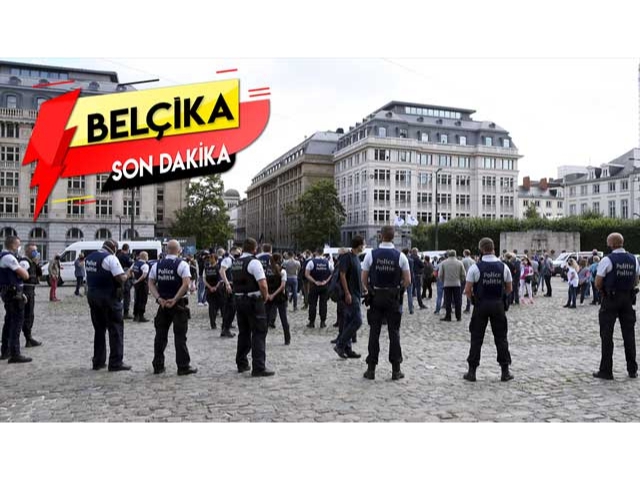 Belçika polisi, eylemlerini 1 haftadır sürdürüyor