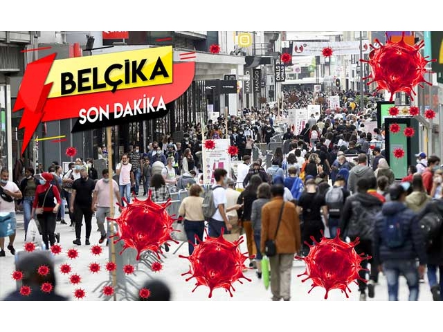 Belçika'da Kovid-19 salgınında rekor vaka