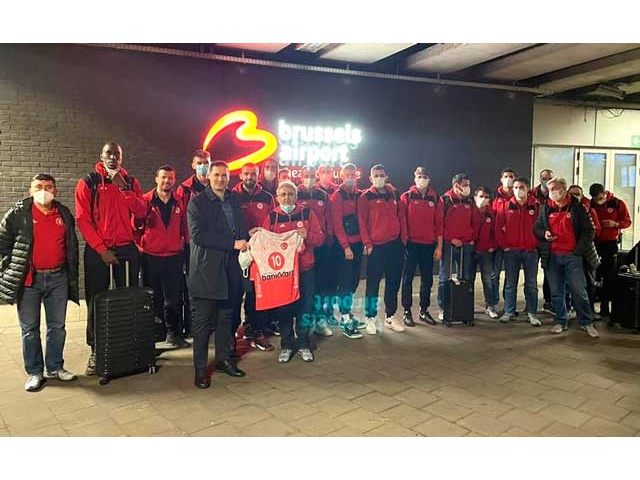 Ziraat Bankkart Erkek Voleybol Takımı Belçika'da