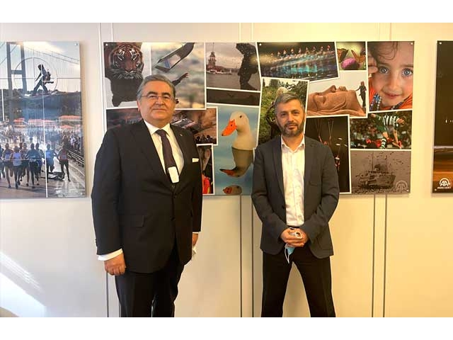 Büyükelçi Hasan Ulusoy'dan AA Brüksel ofisine ziyaret
