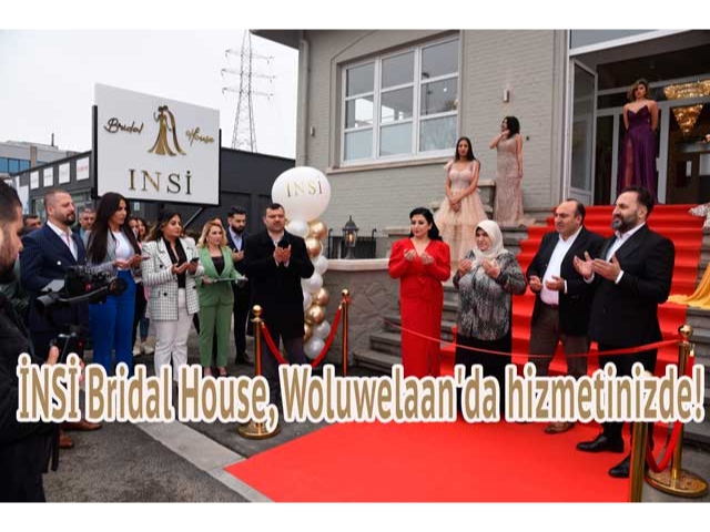 İNSİ Bridal House, Woluwelaan'da hizmetinizde!