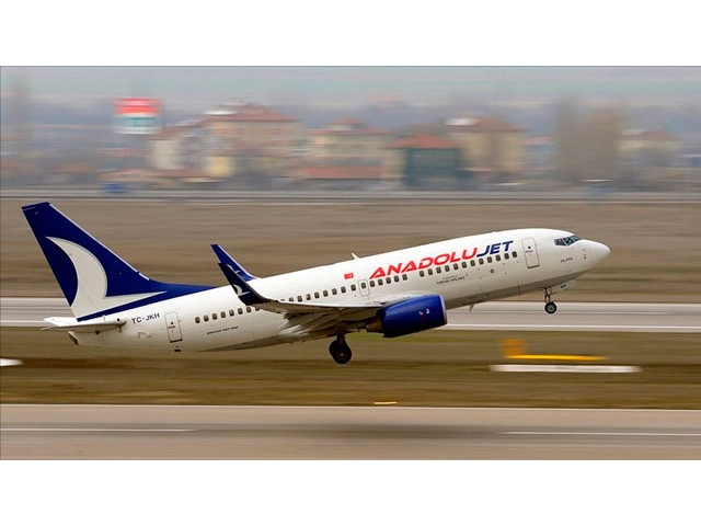 AnadoluJet'in Ankara'dan Brüksel'e ilk uçuşu gerçekleşti