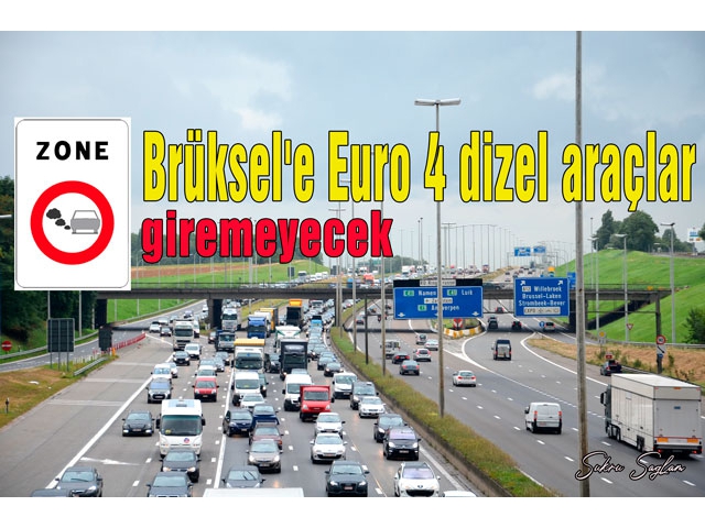 Brüksel'e Euro 4 dizel araçlar giremeyecek