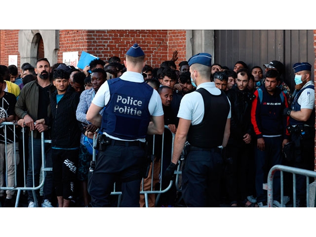 Belçika sığınmacı kabulü krizi nedeniyle 4 bin 500 kez suçlu bulundu