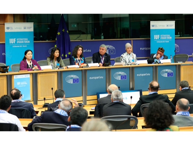 Avrupa Parlamentosu’nda Uluslararası Uygur Forumu düzenlendi