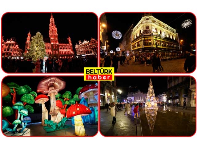 Brüksel, Noel ve yılbaşına hazır