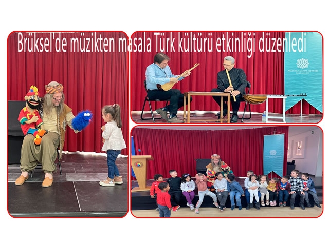 Brüksel'de müzikten masala Türk kültürü etkinliği düzenledi