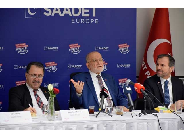 Temel Karamollaoğlu:6'lı masanın cumhurbaşkanı adayı seçim tarihi belli olunca açıklanacak