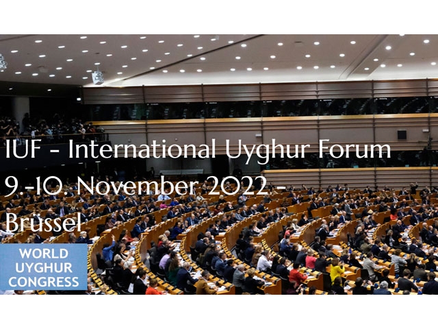 Uluslararası Uygur Forumu Brüksel’de Yapılacak