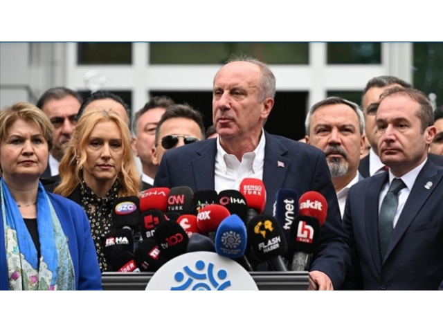 Muharrem İnce Cumhurbaşkanlığı Adaylığından Çekildi