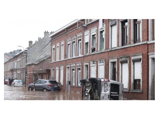 Belçika'da aşırı yağışlar sele yol açtı