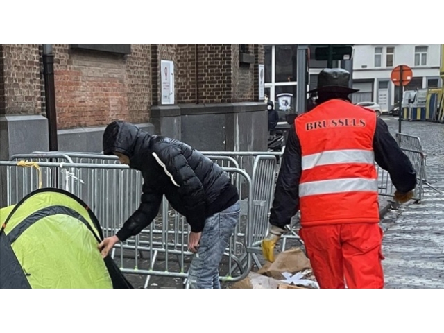 Belçika'da sığınmacı krizi sürüyor