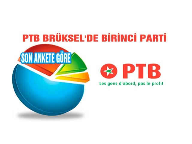 Son ankete göre PTB Brüksel'de birinci parti