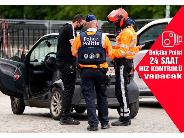 Belçika Polisi bugün ülke çapında hız kontrolü yapacak