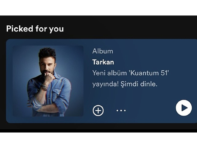 Tarkan'ın yeni albümü "Kuantum 51" dijital platformlarda
