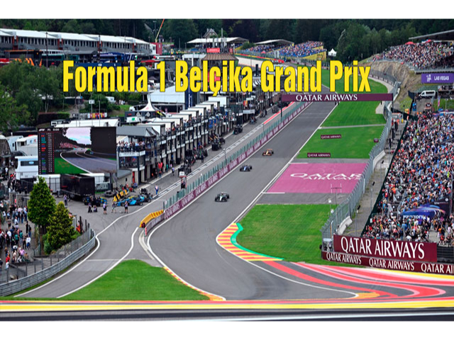 Formula 1 Belçika Grand Prix'sinde ısınma turları yapıldı