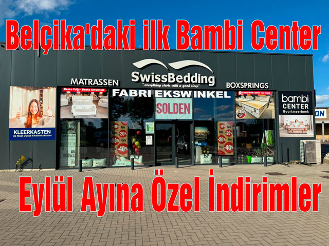 Belçika'daki ilk Bambi Center'den Eylül Ayına Özel İndirimler