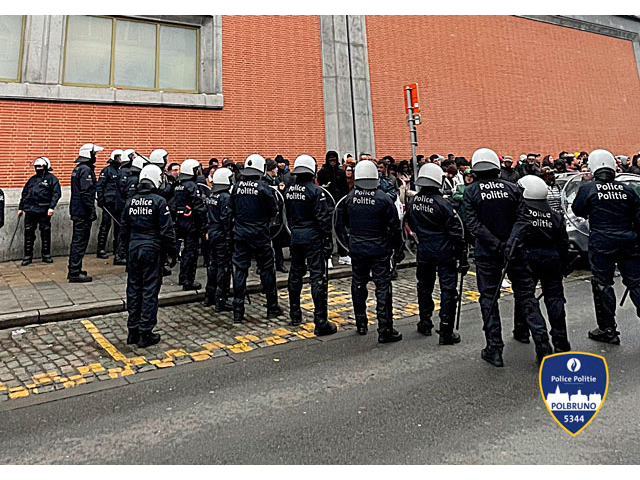 Brüksel’in Kuzey Mahallesi’nde Geniş Çaplı Polis Operasyonu