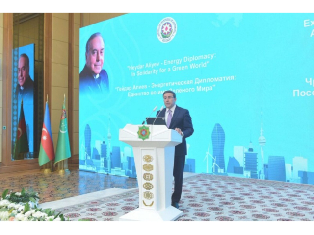 Aşkabat’ta “Yeşil Bir Dünya İçin Enerji Diplomasisinde Dayanışma” Konferansında Haydar Aliyev Anıldı