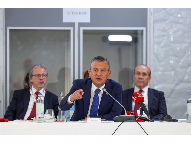CHP Genel Başkanı Özel, Avrupa Sosyalist Partisi AB Zirvesi Liderler Hazırlık Toplantısı'nda konuştu:
