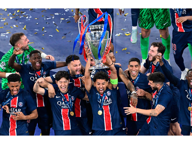 PSG, Inter'i farklı yenerek Şampiyonlar Ligi şampiyonu oldu