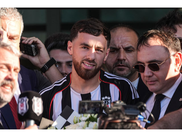 Emirdağlı Milli yıldız Orkun Kökçü, Beşiktaş için İstanbul'da