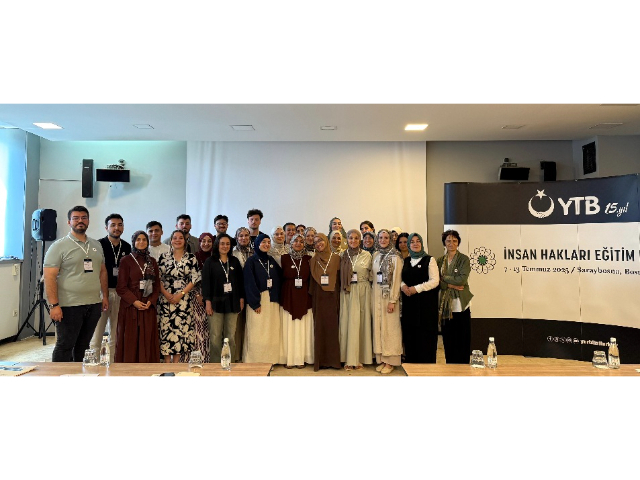 YTB’nin ’İnsan Hakları Eğitim Programı’ Saraybosna’da Başladı