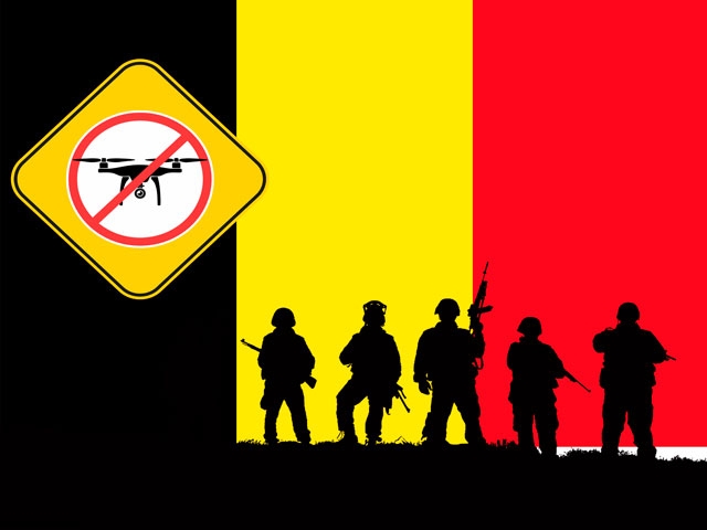 Belçika'da bir askeri üssün üzerinde dron hareketliliği tespit edildi