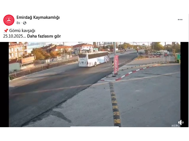 Emirdağ, Gömü'de yolcu otobüsünün çarptığı ATV aracı sürücüsü öldü