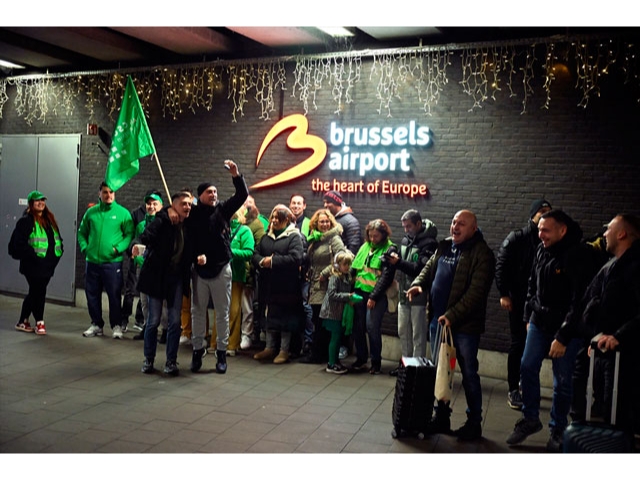 Belçika'da grev üçüncü gününde