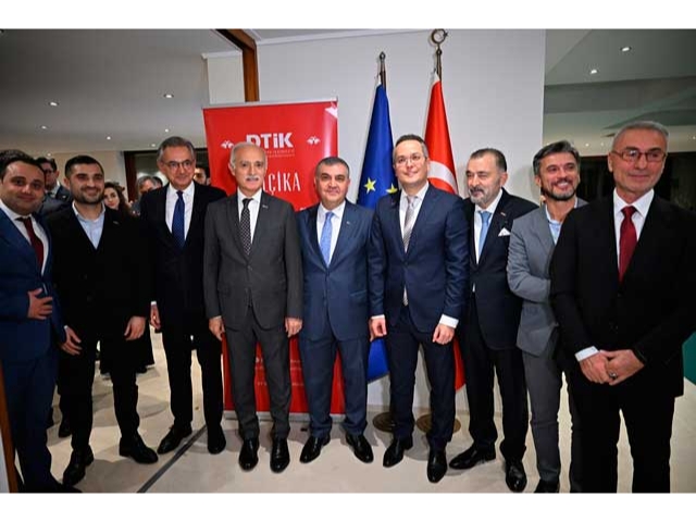 Brüksel'de AB-Türkiye İş Zirvesi kapsamında resepsiyon düzenlendi