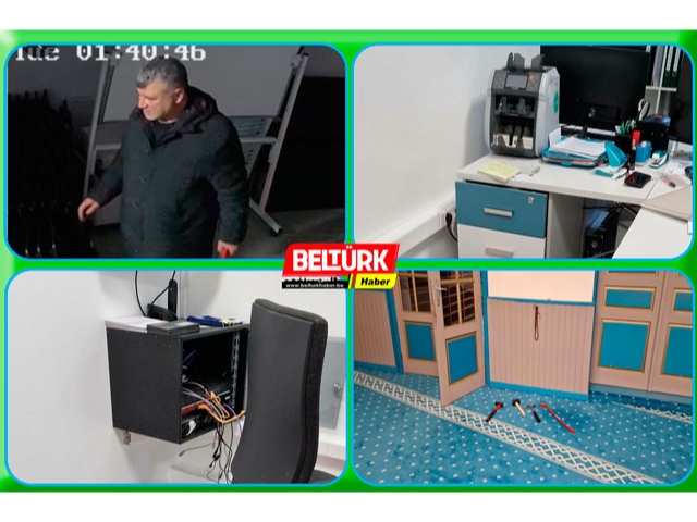 Brüksel Hicret Camii’nde Hırsızlık