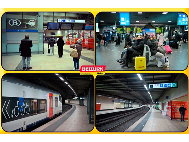 Belçika'da demir yolu çalışanlarının 5 günlük grevi başladı