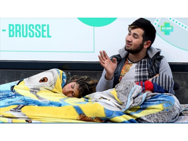 Brüksel'de barınacak yeri olmayanlara verilen sağlık hizmeti durdurulacak