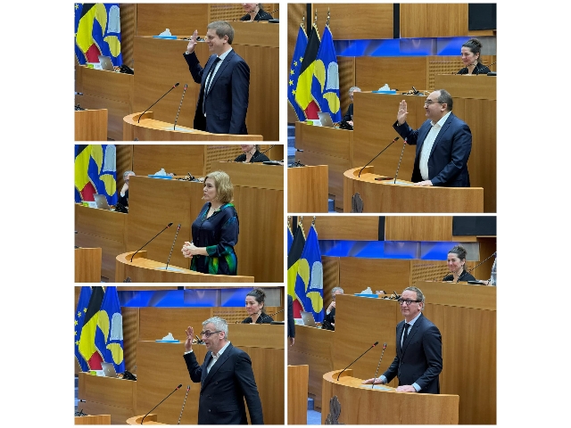 Brüksel’de yeni bölge hükümeti göreve başladı