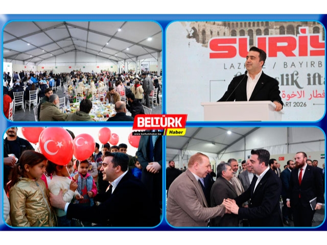 YTB’den Bayırbucak’ta 500 Kişilik Kardeşlik İftarı