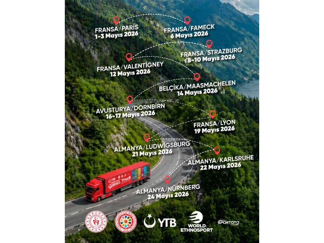 Geleneksel Oyunlar Tırı Avrupa Yolunda