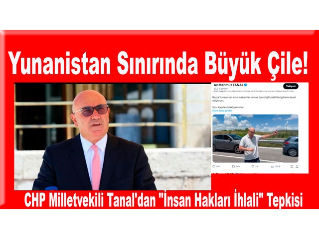 Yunanistan Sınırında Büyük Çile!