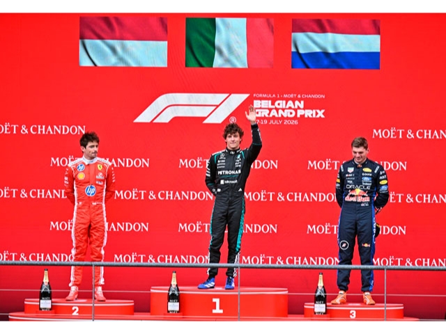 Belçika Grand Prix'sini Kimi Antonelli kazandı