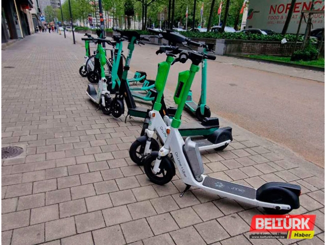 Brüksel'de paylaşımlı bisiklet ve elektrikli scooterlar 1 Eylül'e kadar kaldırılacak