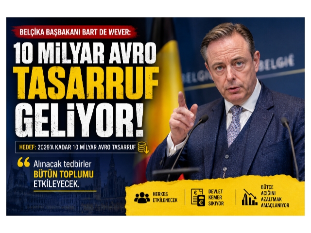 Belçika bütçe kesintisine hazırlanıyor