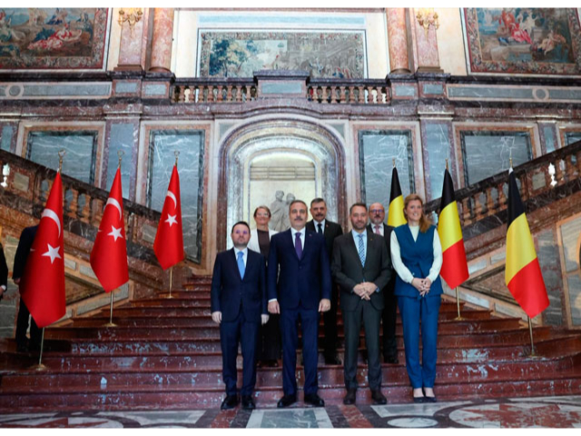 Belçika ve Türkiye, işbirliğini güçlendirmek için 10 yıl sonra bakanlar düzeyinde yeniden bir arada