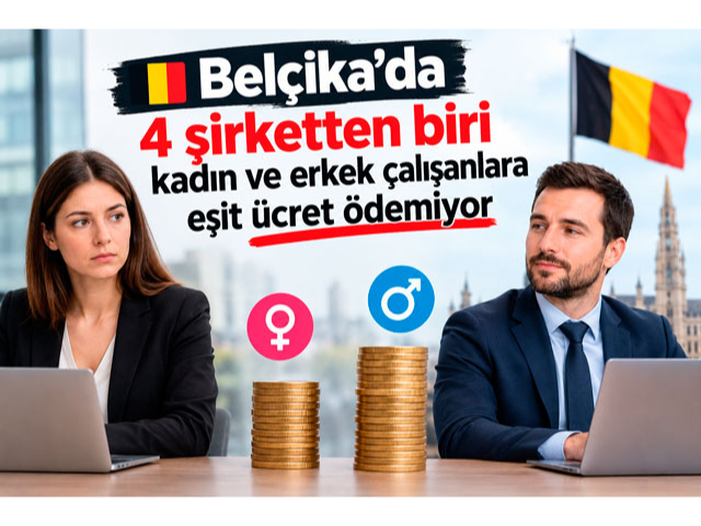 Belçika'da 4 şirketten biri kadın ve erkek çalışanlara eşit ücret ödemiyor