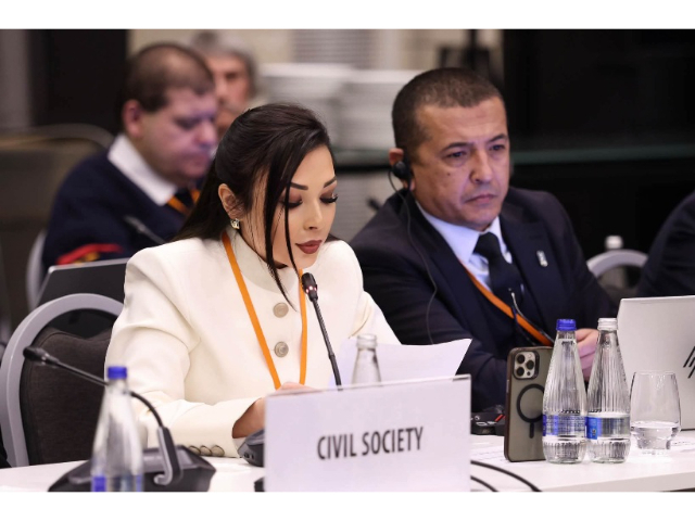 Eda Öztürk, Varşova’da siyasi temsilde adalet çağrısı yaptı