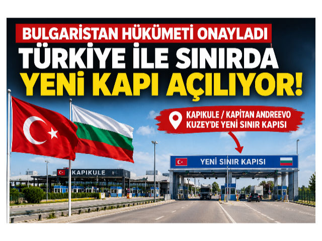 Kapıkule'ye İkinci Sınır Kapısı Geliyor
